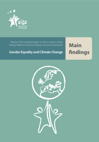 Gender Equality and Climate Change   Main Findings