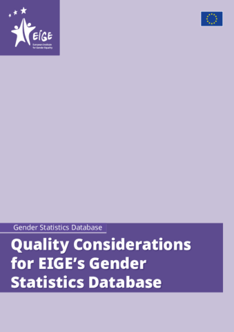 Quality Considerations for EIGE’s Gender Statistics Database