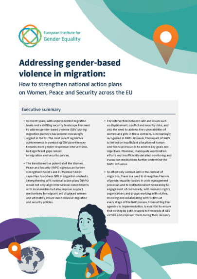 Addressing gender-based violence in migration
